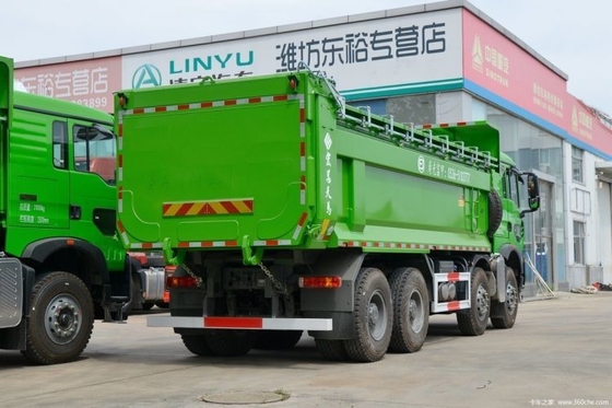 Miglior camion pesante 6X4 HOWO TX con 375 CV e 12 turni in avanti EURO 5 Standard di emissioni