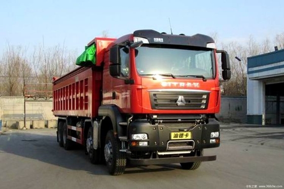 National Heavy Truck Shan Deka SITRAK G7 500hp 6x2 8X4 Dump Truck per fotocamera posteriore a 360°