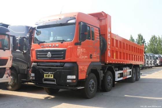 National Heavy Truck Shan Deka SITRAK G7 500hp 6x2 8X4 Dump Truck per fotocamera posteriore a 360°