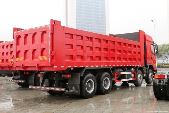 Dongfeng Liuqi Chenglong H70 di seconda mano 8X4 375hp 8.6m Dump Truck con potenza combinata