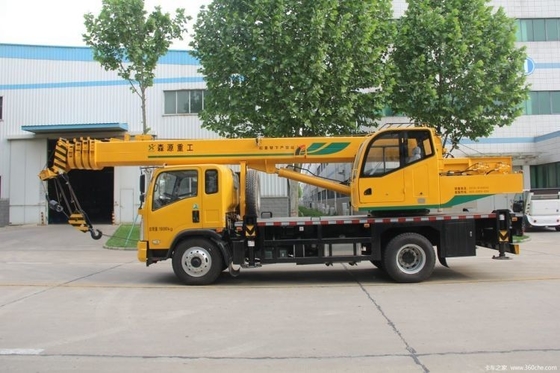 Pompa idraulica come progetto Senyuan Heavy Industry 170HP 4X2 10 tonnellate gru con 5 sezioni