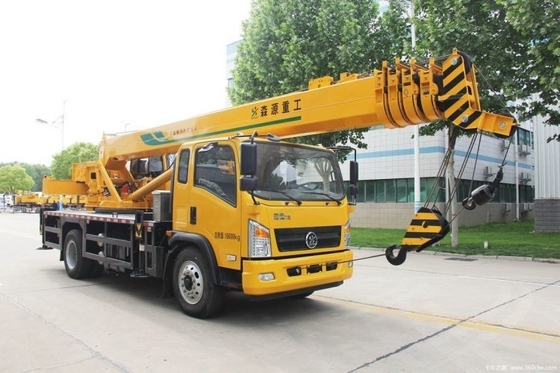 Pompa idraulica come progetto Senyuan Heavy Industry 170HP 4X2 10 tonnellate gru con 5 sezioni