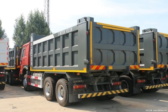 Camion pesante nazionale HOW-7 360 CV 6X4 375 371 CV Camion di scarico di seconda mano 6.8m