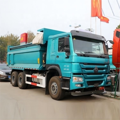 0 KM Camion di scarico di seconda mano 5.6m 6X4 336HP 371 375HP HOWO-7 National Heavy Truck