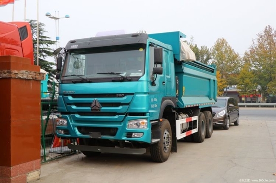 0 KM Camion di scarico di seconda mano 5.6m 6X4 336HP 371 375HP HOWO-7 National Heavy Truck