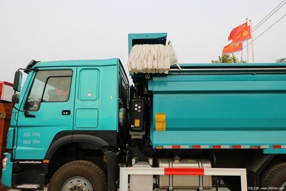 0 KM Camion di scarico di seconda mano 5.6m 6X4 336HP 371 375HP HOWO-7 National Heavy Truck