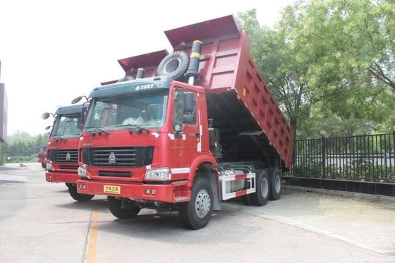 0 KM Camion di scarico di seconda mano 5.6m 6X4 336HP 371 375HP HOWO-7 National Heavy Truck