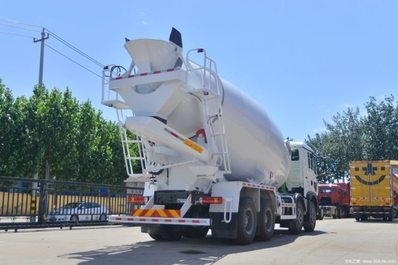 14000 Kg Popolare SinotruK HOWO TX 340 cavalli 8X4 7.5 Quadrato Concreto Mixer Truck