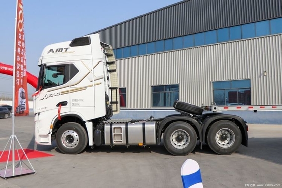 Shaanxi Automobile Heavy Cardron X6000 610 HP 6X4 LNG Tractor Truck Head con ABS a