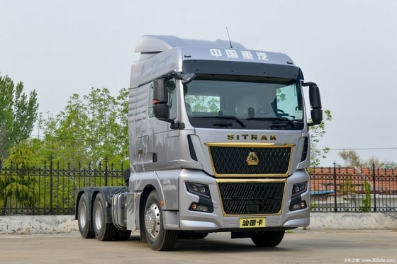 Sinotruk SITRAK C9H Camion pesante 570 CV 6X4 AMT Locomotiva a trazione automatica con lunga