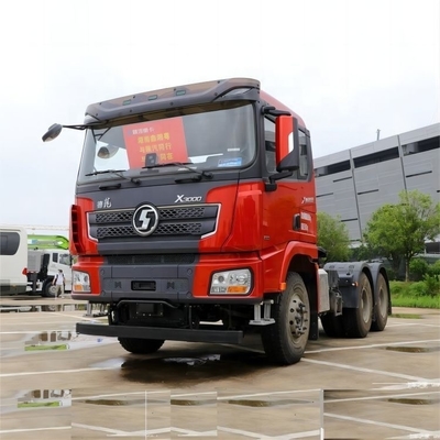 Shaanxi Heavy Cardron X3000 530hp 6X4 Traction Truck Head Flat Top per il trasporto