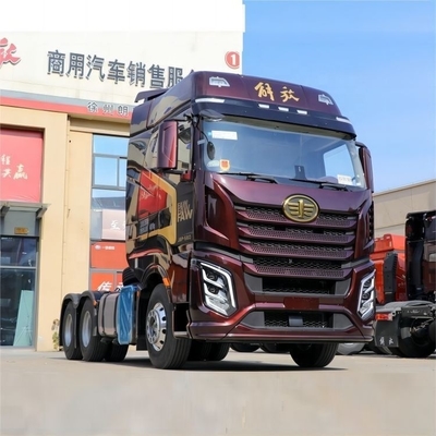 Affordable 560HP Faw Jiefang J6V 6X4 Traction Truck Head per il trasporto logistico