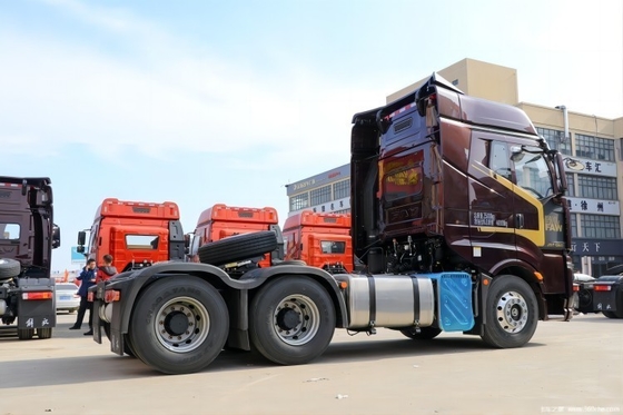 Affordable 560HP Faw Jiefang J6V 6X4 Traction Truck Head per il trasporto logistico