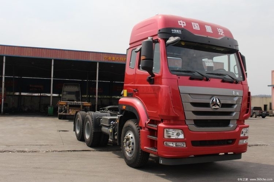 Euro 4 Hohan J7B Camione pesante 380 CV 6X4 Camione a testa di trattore con 2 numeri di cambio in retromarcia