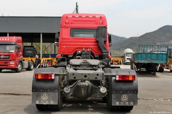 Euro 4 Hohan J7B Camione pesante 380 CV 6X4 Camione a testa di trattore con 2 numeri di cambio in retromarcia