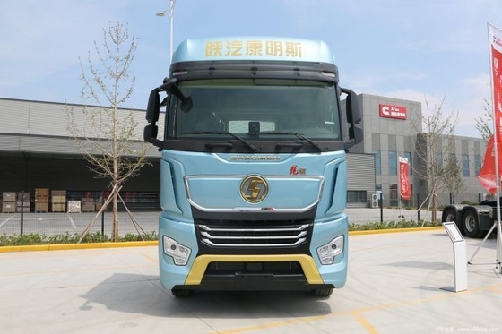 Testa del camion con trazione automatica a ingranaggi Cummins Longchamp 660HP 6X4 AMT dell'automobile Shaanxi