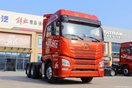 Qingdao Jiefang JH6 versione pilota 2.0 550hp 6X4 camion trattore con capacità motore 8L