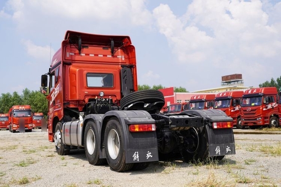 Qingdao Jiefu JH6 460HP 6X4 AMT camion trattori automatici con 2 numeri di cambio inverso
