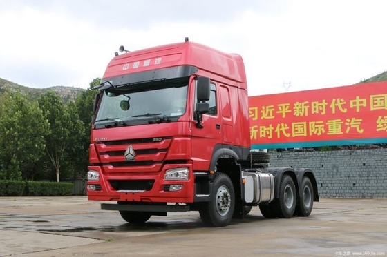 Camione pesante nazionale HOWO Camione di trazione testa con 380 HP Air Suspension Sedile del conducente