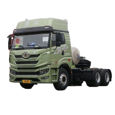 Qingdao Jiefang JH5 camion pesante 480 CV 6X4 trattori a GNL con Cruise Control ACC
