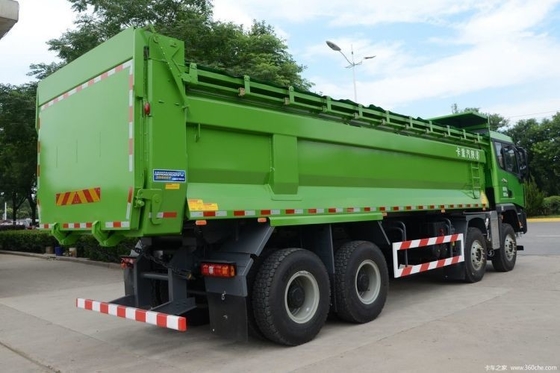 Tipo di guida a destra Trasmissione manuale Shacman X3000 460 CV 8X4 Dump Truck 8,8m