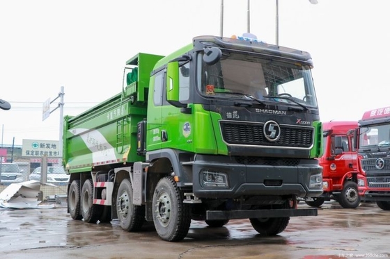 Shaanxi Automobile Heavy Cadron X5000 430hp 8X4 5,8m Dump Trucks con sterzo destro