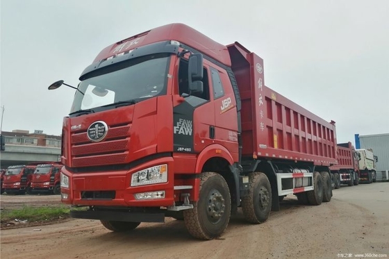 Vendi Faw Jiefang J6P 460 hp 8X4 8,2m Dump Trucks con trasmissione manuale e coppia alta
