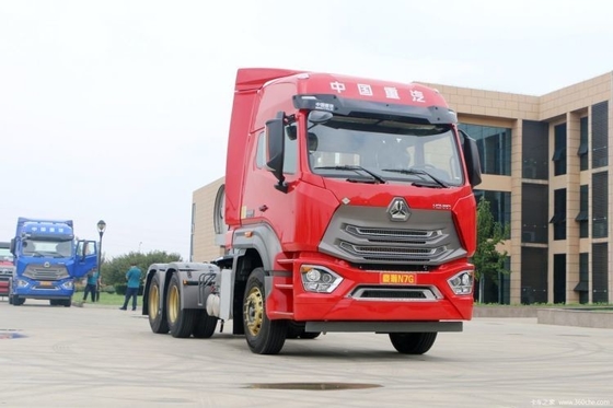 430 CV 6X4 LNG Tractor Trucks SINOTRUCK Haohan N7G 0 KM con standard di emissione EURO 5
