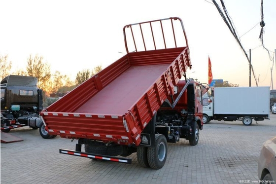 Boutique HOWO Humvee 129 CV 4X2 4.15m Dump Trucks con 100-200L di capacità del serbatoio del carburante