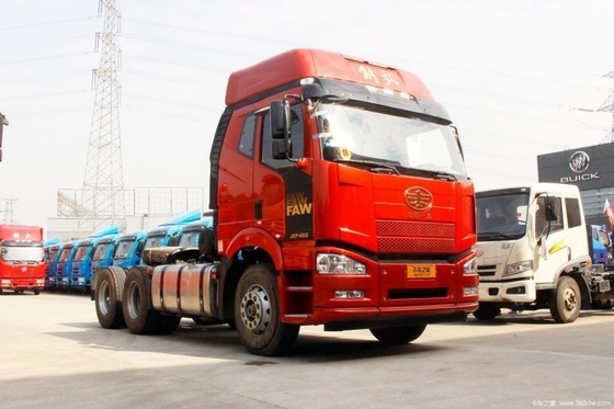 8800 kg Peso lordo del veicolo FAW Jiefang J6P Camion pesante 460 HP 6X4 Camion-trattore