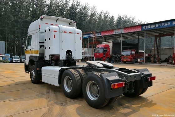 Hot second-hand 0 Km National Heavy Duty Truck HOWO 380 cavalli di potenza 6X4 CNG Tractor Trucks
