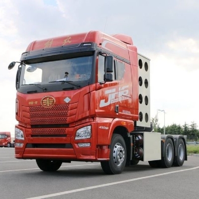 Trasmissione manuale Boutique Qingdao Jiefang JH6 Camion pesante 430 CV 6X4 CNG