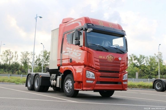 Trasmissione manuale Boutique Qingdao Jiefang JH6 Camion pesante 430 CV 6X4 CNG