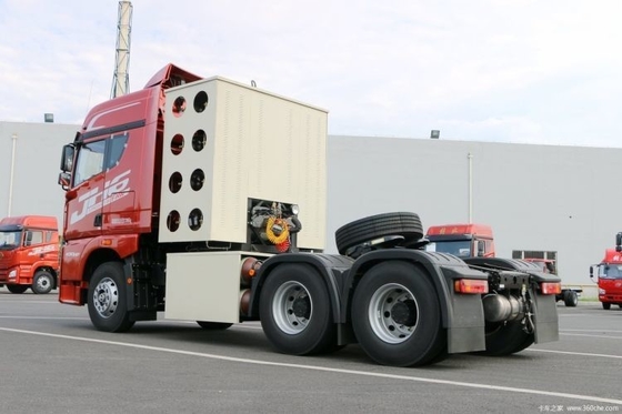Trasmissione manuale Boutique Qingdao Jiefang JH6 Camion pesante 430 CV 6X4 CNG