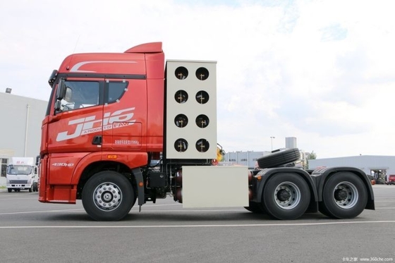Trasmissione manuale Boutique Qingdao Jiefang JH6 Camion pesante 430 CV 6X4 CNG