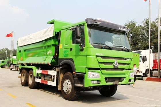 Acquistato Usato HOWO Dump Tipper Truck 6X4 340 CV 5.6m per il trasporto di pesanti carichi