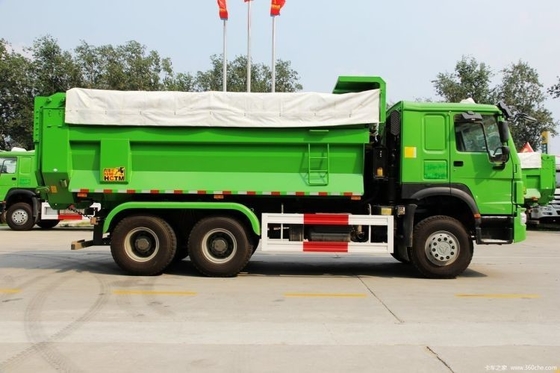 Acquistato Usato HOWO Dump Tipper Truck 6X4 340 CV 5.6m per il trasporto di pesanti carichi