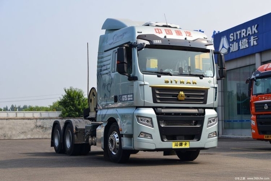 Camion usato testa del trattore Sinotruk SITRAK G7S 530 CV 6X4 GNL ingranaggio automatico con fluido lento