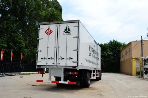 240cv 6x2 9,5 metri furgone per caldo usato da National Heavy Truck HOWO T5G