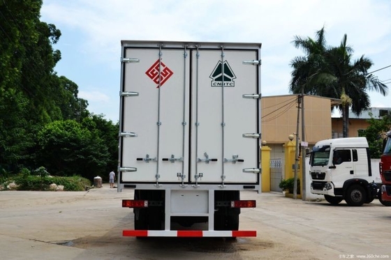 240cv 6x2 9,5 metri furgone per caldo usato da National Heavy Truck HOWO T5G