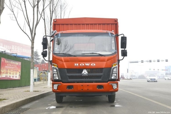 Dimensione del serbatoio di carico 4.15*2.45*2.3m Camion pesante HOWO Wang 4X2 160 HP Camion leggero a griglia