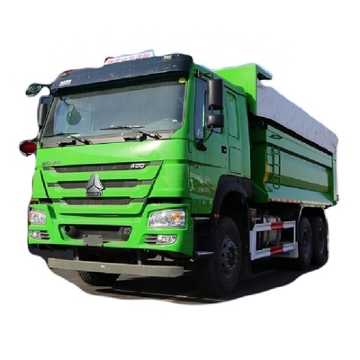 Camion pesante di seconda mano HOWO 400 CV 6X4 5,6m Camion spazzatura con cambio SINOTRUCK