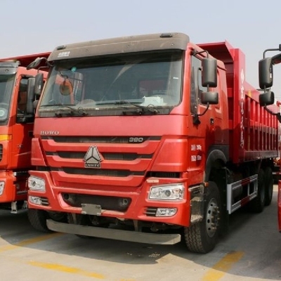 6X4 380 HP HOWO Dump Truck con 6m di carico e 2 passeggeri ad un budget-friendly