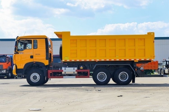 Motore WEICHAI 400 CV 6X4 6.3m Dump Truck per 2 passeggeri nel National Heavy Duty Truck