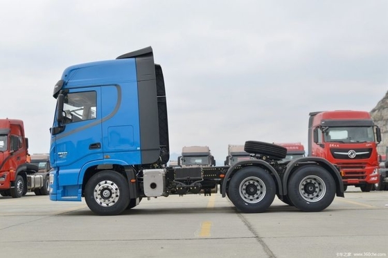 5001-10000 kg Peso lordo del veicolo Dongfeng Tianlong KX 450 CV 6X4 Tractor Truck Head