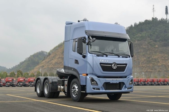 Dongfeng Tianlong KL 465 HP 6X4 Tractor Truck Head con grande capacità del serbatoio del carburante