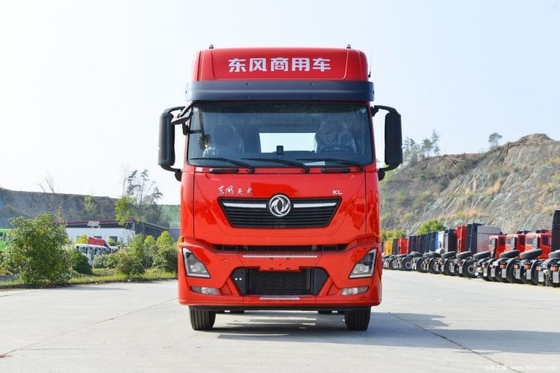 Mezza fila di sedili file Dongfeng Tianlong KL 385 HP 4X2 camion trattore con touch screen