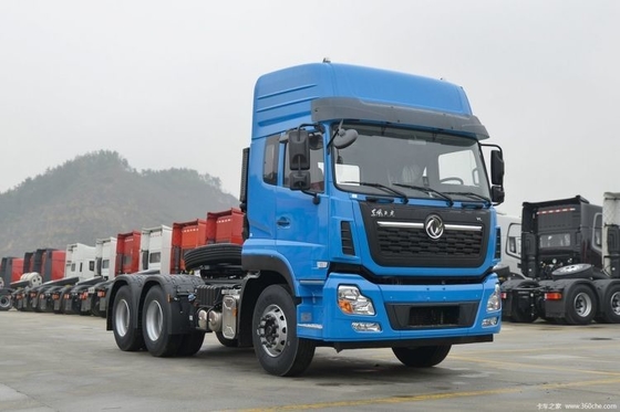 400 CV Euro 2/3/4/5 Emissioni Dongfeng Tianlong VL Traktor Truck con controllo di velocità ACC