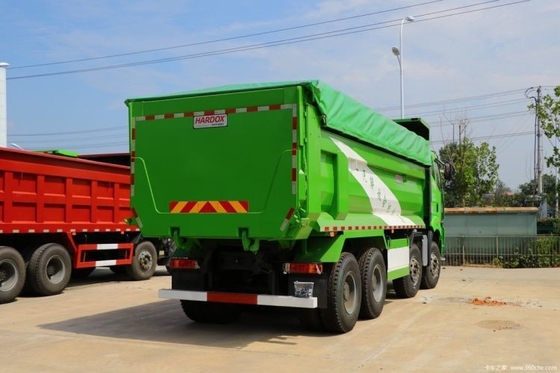 Guida a destra Tipo 12 Passaggio in avanti Numero 460HP 8X4 6.5m Dump Truck per Hot Boutique