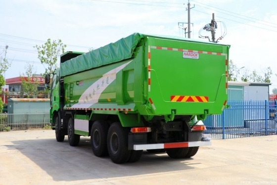 Guida a destra Tipo 12 Passaggio in avanti Numero 460HP 8X4 6.5m Dump Truck per Hot Boutique